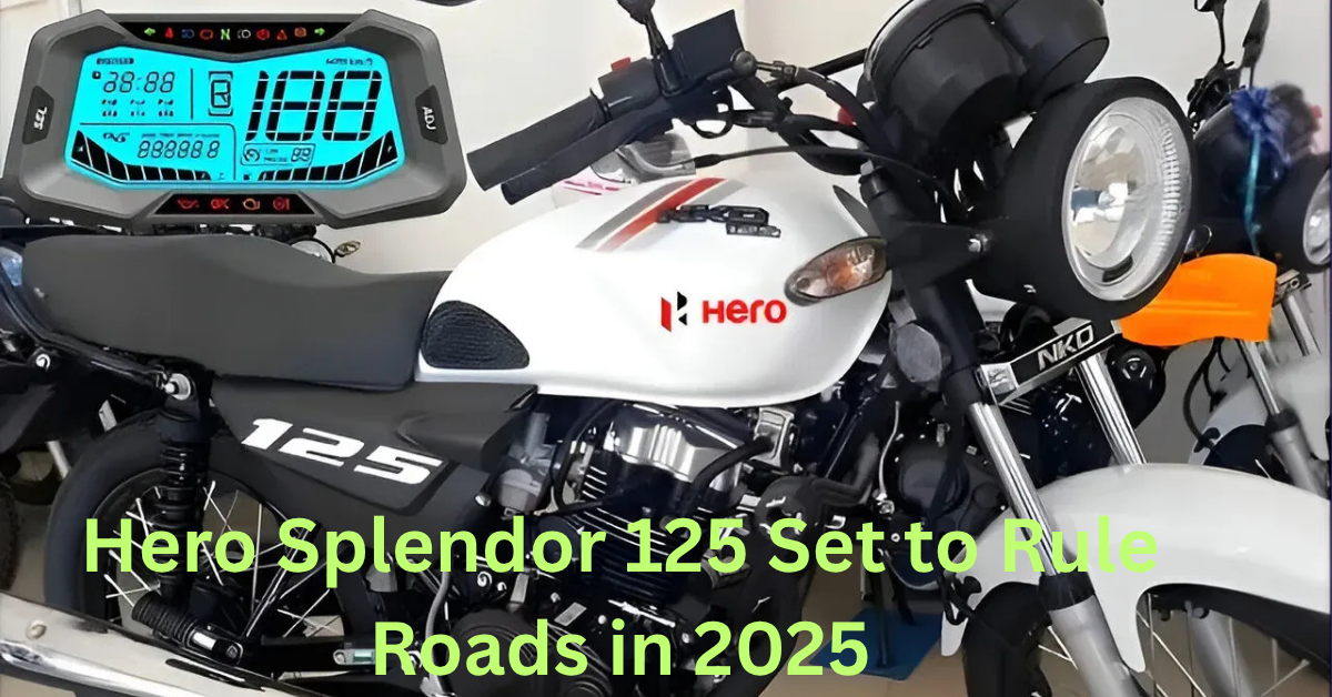 Hero Splendor 125 Set to Rule Roads in 2025 – 125cc Engine, 90 KMPL Mileage & Bold New Look!