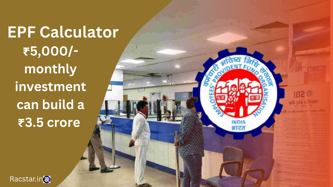 EPF Calculator: Build a Massive ₹3.5 Crore Retirement Corpus with Just ₹5,000 Monthly Investment, are you ready!