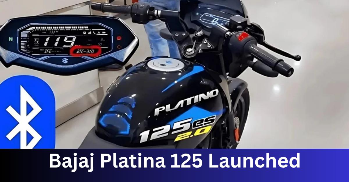 "New Bajaj Platina 125 2025 model with 125cc engine and 90 KMPL mileage – Budget commuter motorcycle in India"