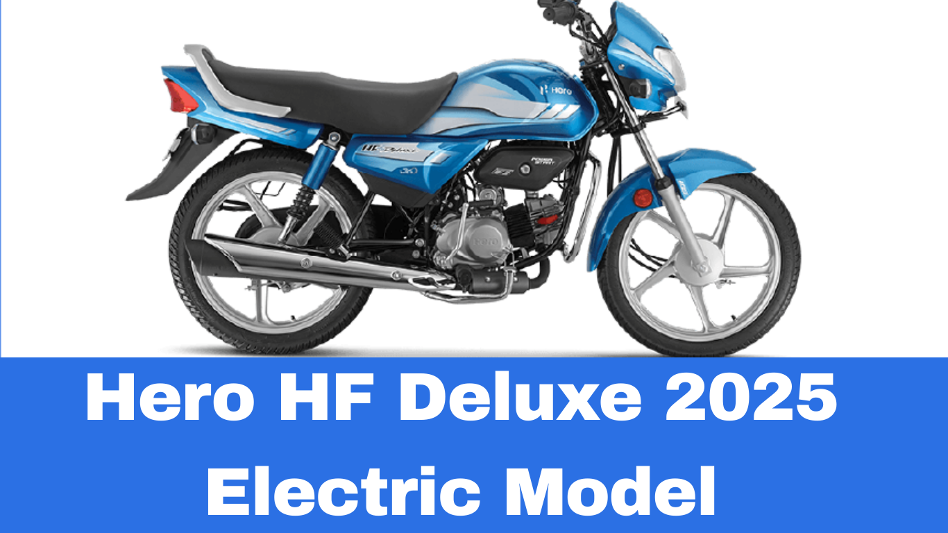 New Hero HF Deluxe Electric 2025 Model with LED Headlamp and Digital Console