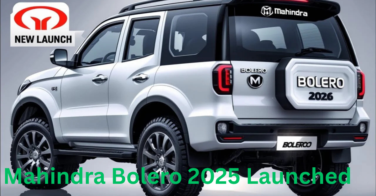 "Mahindra Bolero 2025 – New 7-Seater SUV with Stylish Design, High Mileage & Attractive Booking Offer"