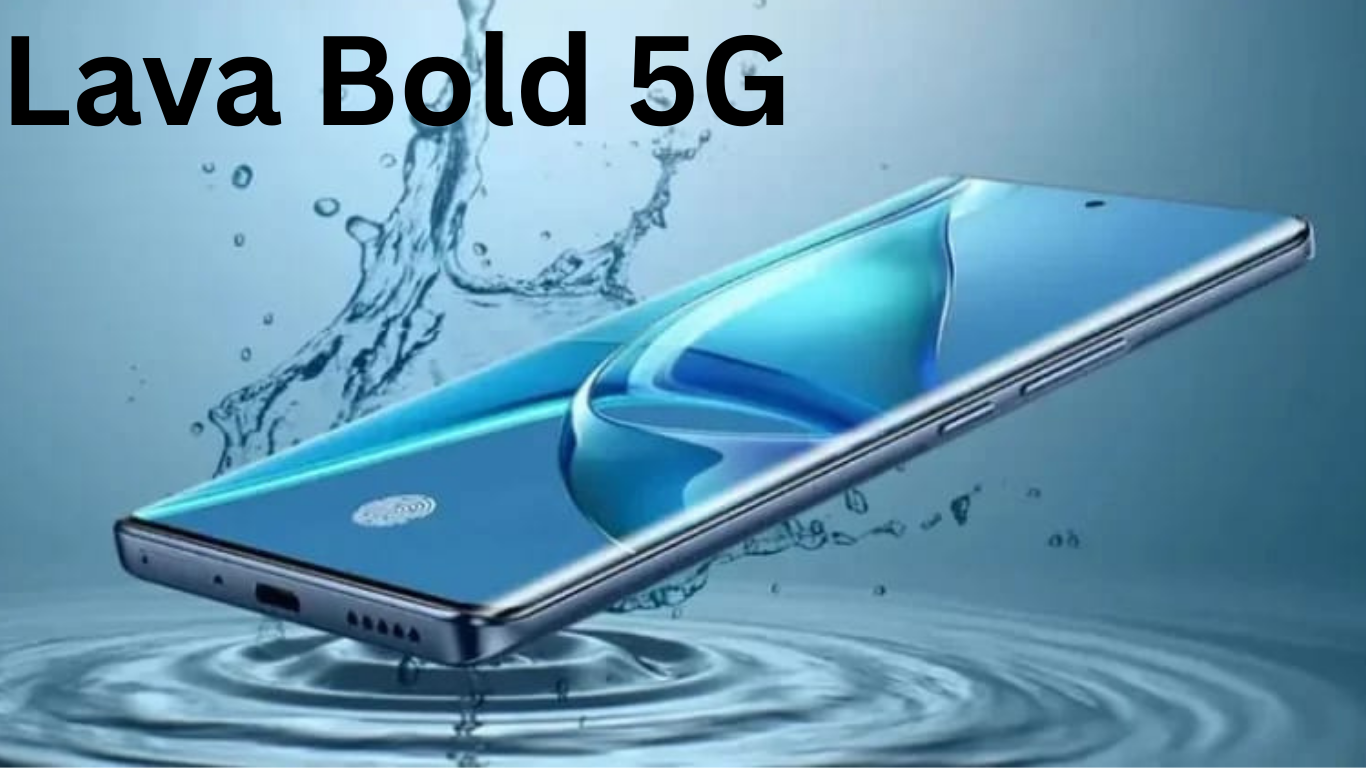 Lava Bold 5G smartphone front and back design