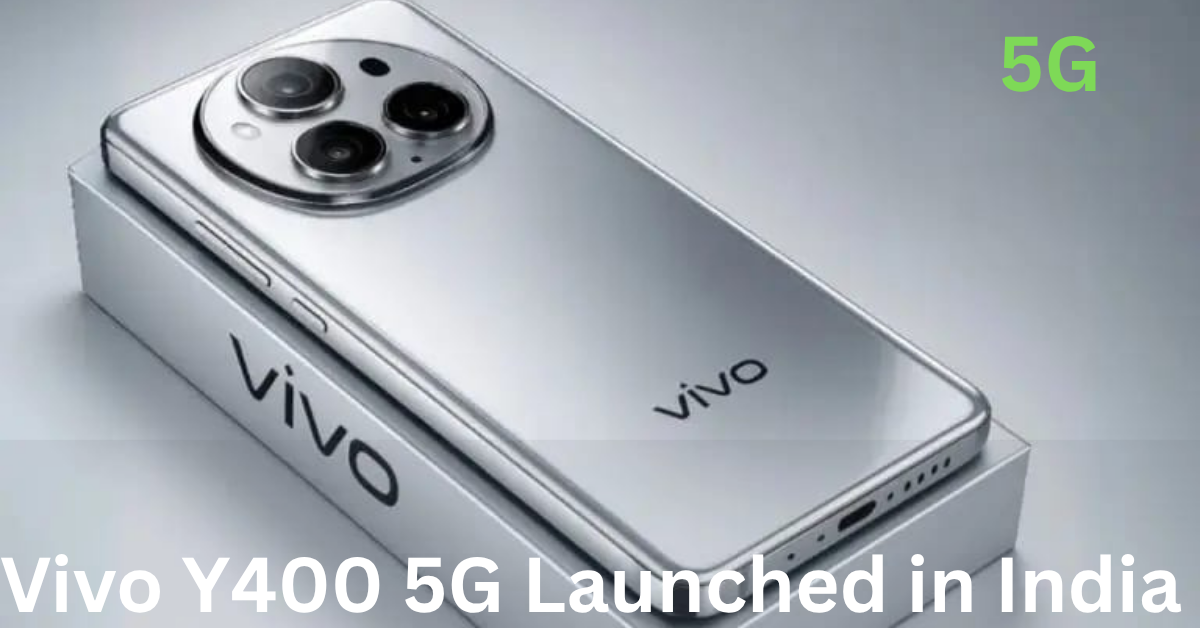 Vivo Y400 5G smartphone front and back design